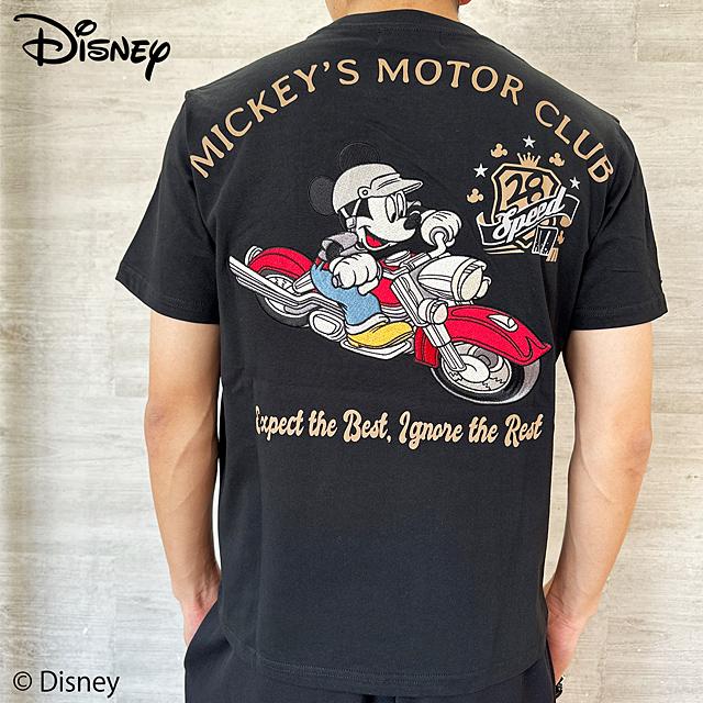 フラッグスタッフ×ミッキー MOTOR半袖Tシャツ Flagstaff 442501 フラッグスタッフ ミッキーマウス ディズニー フラッグスタッフ×ミッキー MOTOR半袖Tシャツ Flagstaff 442501