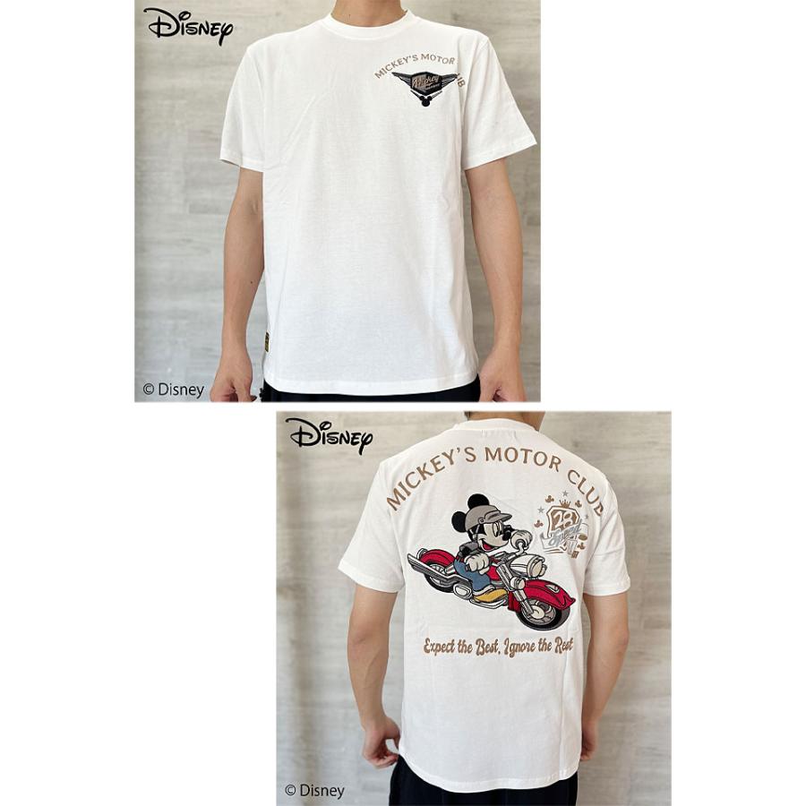 フラッグスタッフ×ミッキー MOTOR半袖Tシャツ Flagstaff 442501