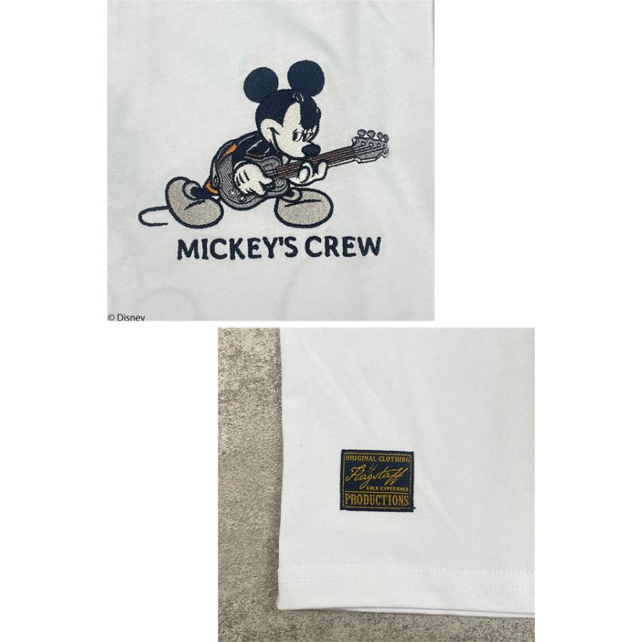 フラッグスタッフ×ミッキー ミッキークルー半袖Tシャツ Flagstaff
