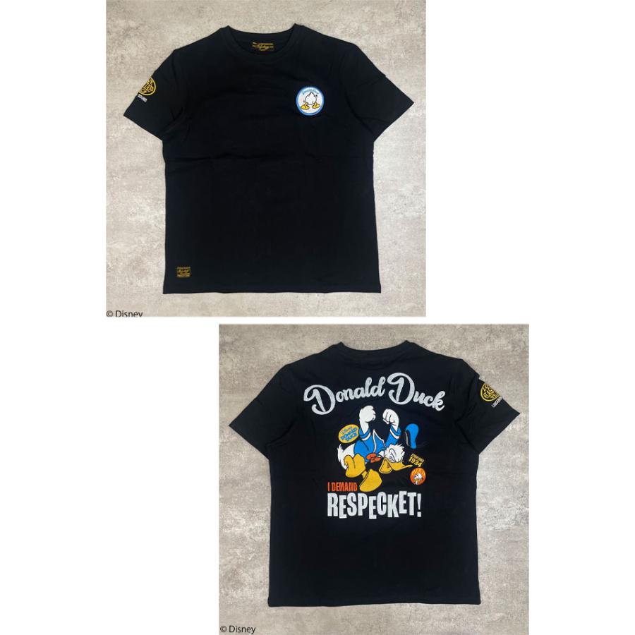 フラッグスタッフ×ミッキー ドナルドダック半袖Tシャツ Flagstaff