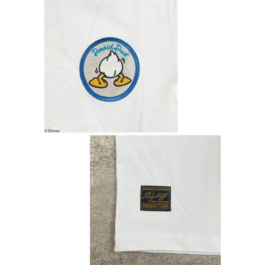 フラッグスタッフ×ミッキー ドナルドダック半袖Tシャツ Flagstaff