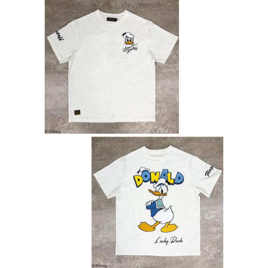 フラッグスタッフ×ミッキー ラッキーダック半袖Tシャツ Flagstaff