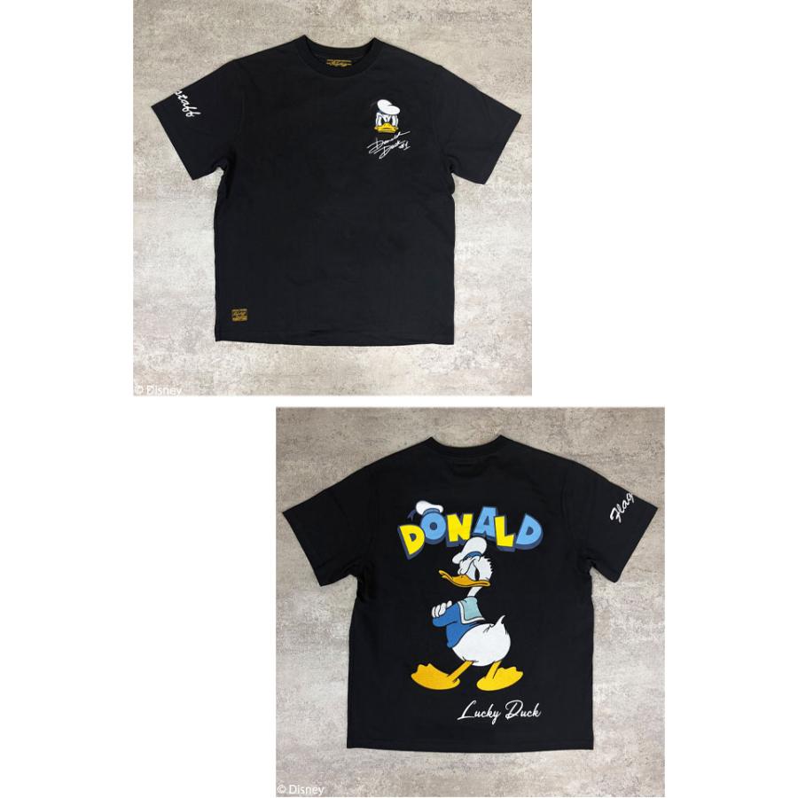 フラッグスタッフ×ミッキー ラッキーダック半袖Tシャツ Flagstaff