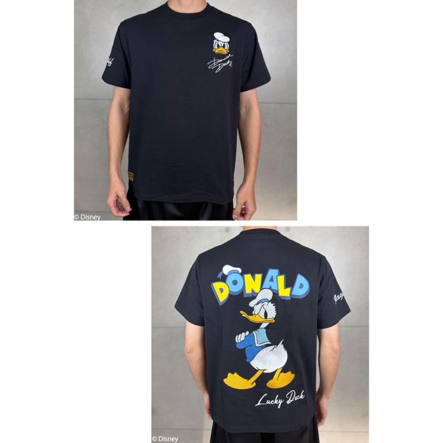 フラッグスタッフ×ミッキー ラッキーダック半袖Tシャツ Flagstaff