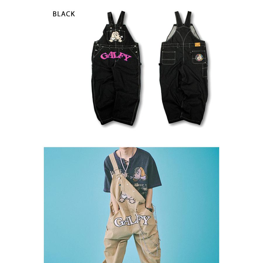石ちゃんオーバーオール GALFY 142067 ガルフィー ゆったりめ オーバー