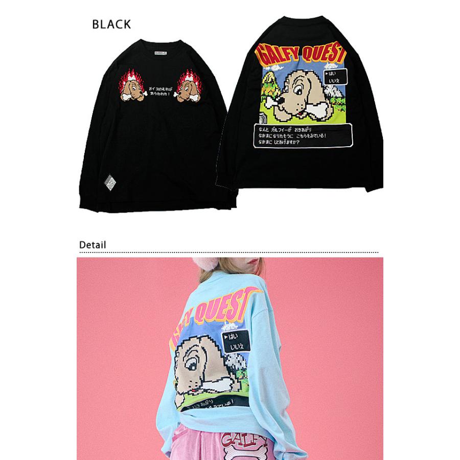 ガルクエロンTee GALFY 143006 ガルフィー ゆったりめ オーバー