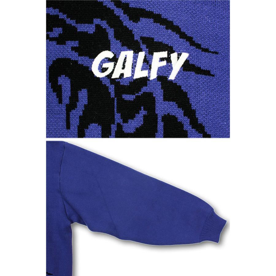 卍ドライバーズニット GALFY 143013 ガルフィー ユニセックス オーバー