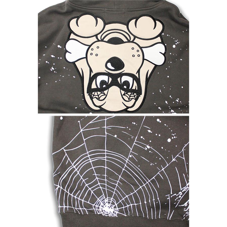 スパイダー犬フーディー GALFY 143018 ガルフィー スウェット ゆったり 