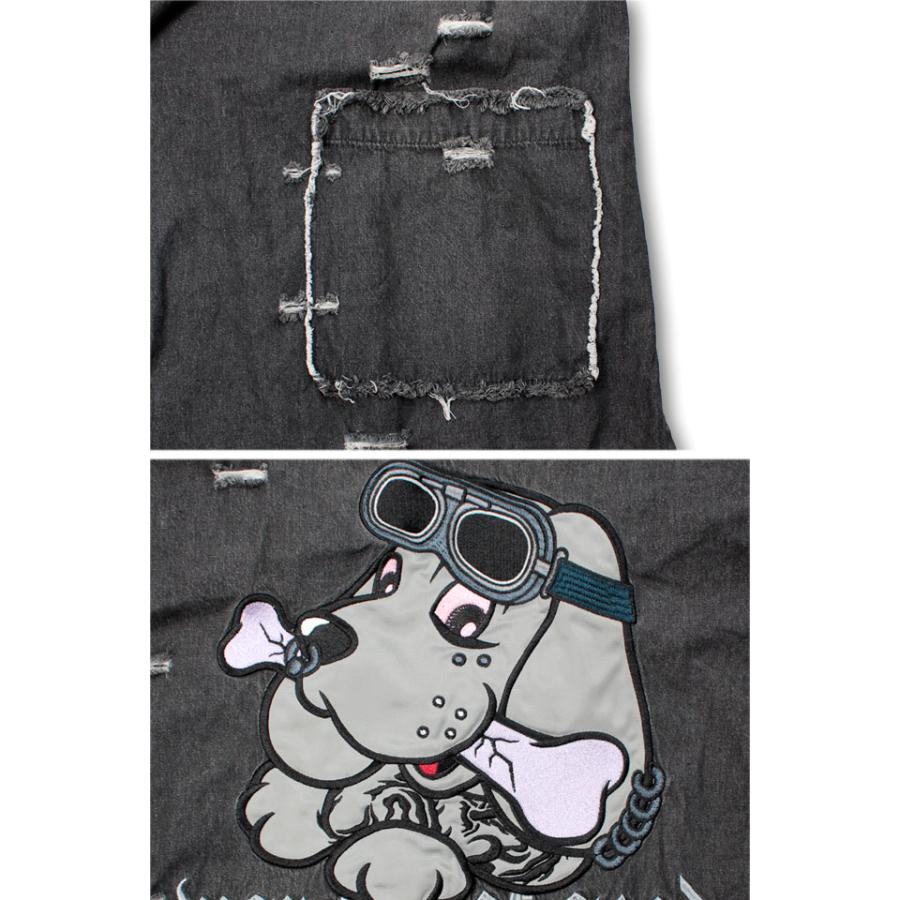 病みに染まりしボロボロ甚平 GALFY 152080 ガルフィー ユニセックス