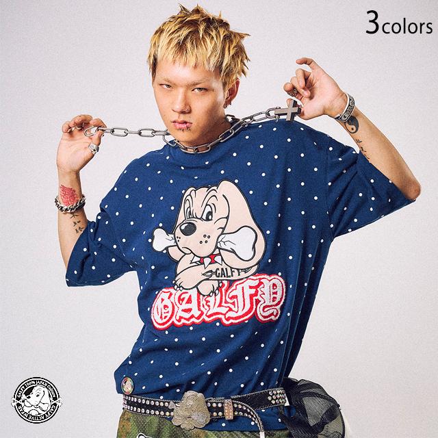スーパーカブ 印染Tシャツ 小熊・椎バディセット（作者直筆サイン入）XLサイズ 集合体恐怖症Tee GALFY 162091 ガルフィー ゆったりめ オーバーサイズ