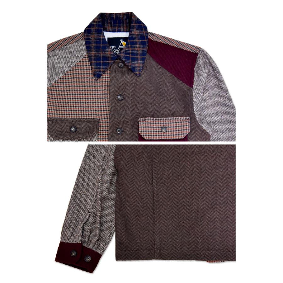 WOOL LIKE FABRIC CPOジャケット go slow caravan 350228 ゴースロー