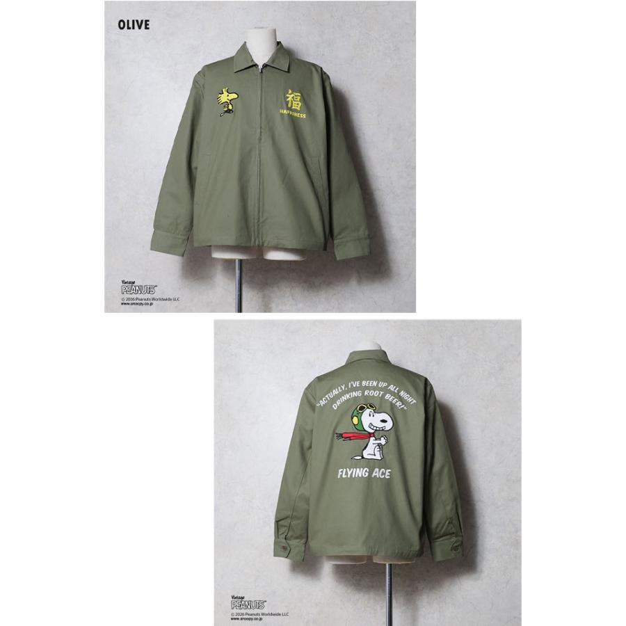HOUSTON×PEANUTS EMB VIETNAM JACKET【FLYING ACE】 HOUSTON 51607