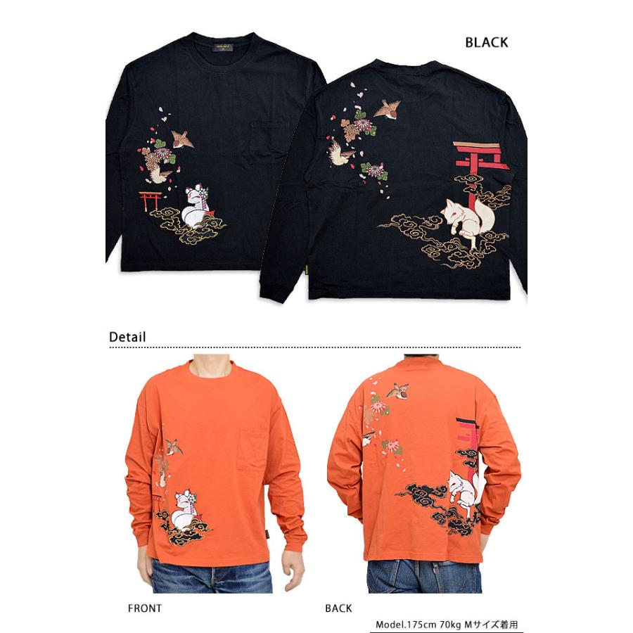 wavecounty ジグザグ　参拝者　鳥居と狐　Tシャツ　新品未使用 wavecounty ジグザグ 参拝者 鳥居と狐 Tシャツ 新品未使用 千本