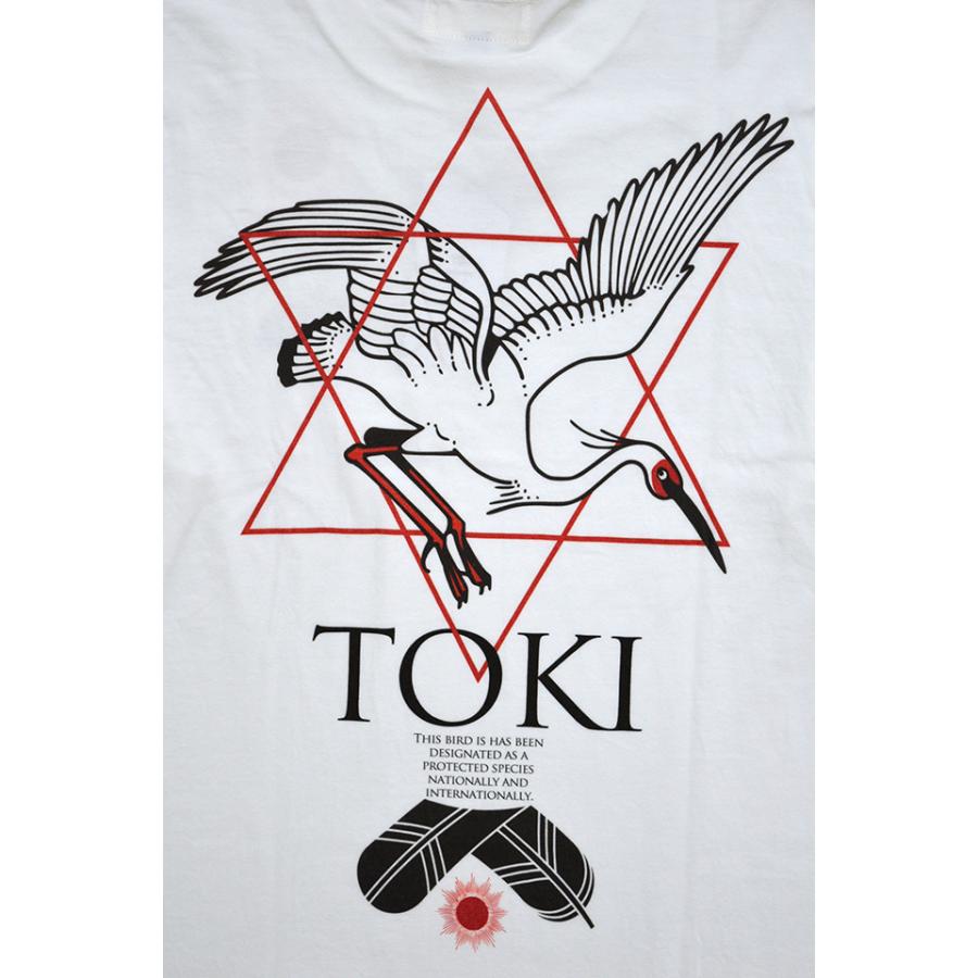 TOKI長袖Tシャツ 喜人 KJ-02101 和柄 和風 ロングTシャツ 鴇