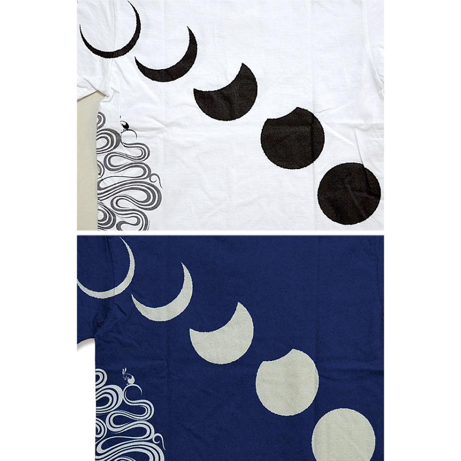 月食半袖tシャツ 喜人 Kj 205 和柄 和風 兎 うさぎ ウサギ きじん Kjn M サクラスタイル 通販 Yahoo ショッピング