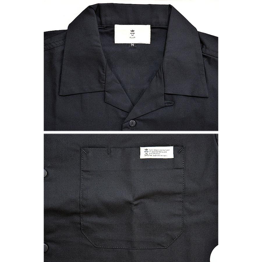 ☆新品☆花札ネイビーワークシャツ LARGE