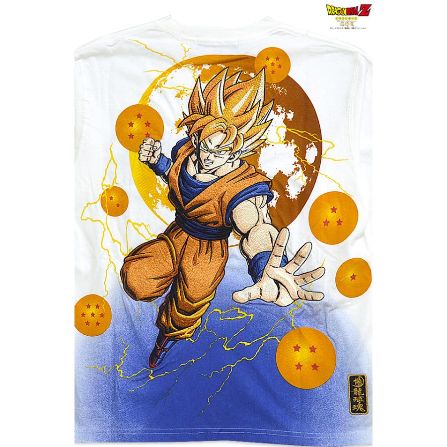 ドラゴンボールコラボ 超サイヤ人覚醒長袖Tシャツ「孫悟空」 絡繰魂