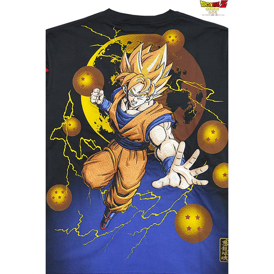 ドラゴンボールコラボ 超サイヤ人覚醒長袖Tシャツ「孫悟空」 絡繰魂