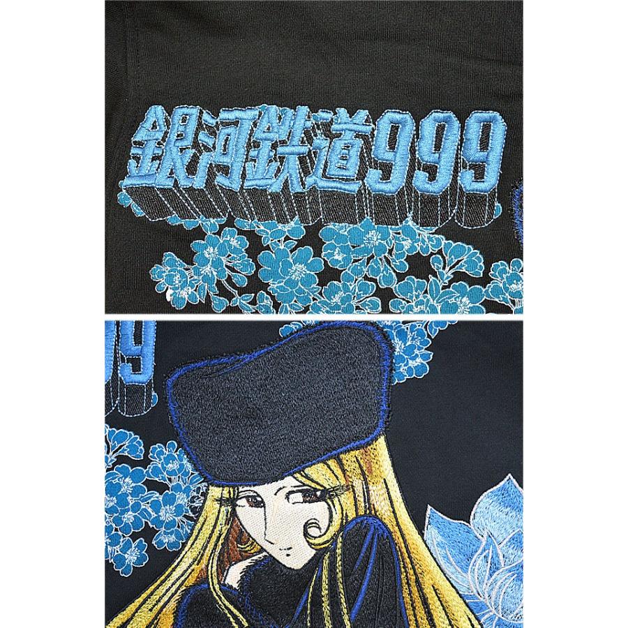 絡繰魂 銀河鉄道999 メーテル999号スウェットパーカー 絡繰魂 和柄 和風 スリーナイン 松本零士 刺繍 スエット Kkd M サクラスタイル 通販 Yahoo ショッピング