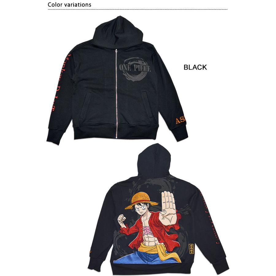 絡繰魂×ONE PIECE ゴムゴムのパーカー「モンキー・D・ルフィー」 絡繰