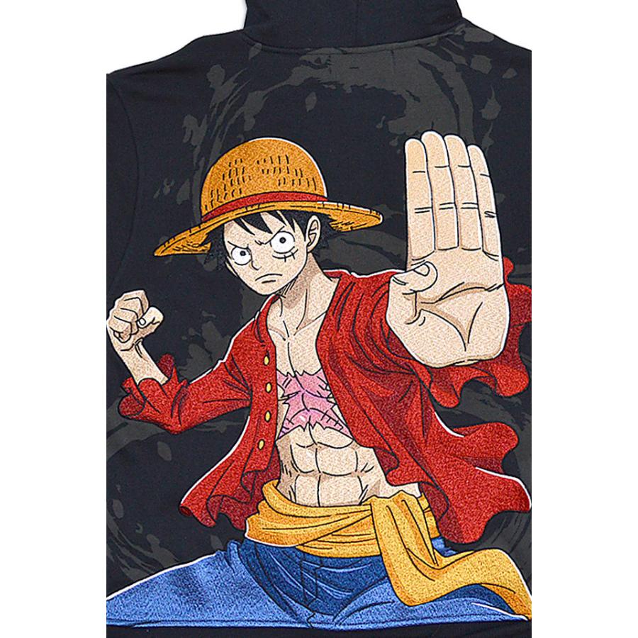 絡繰魂 One Piece ゴムゴムのパーカー モンキー D ルフィー 絡繰魂 4094 和柄 和風 刺繍 ワンピース Kkd M サクラスタイル 通販 Yahoo ショッピング