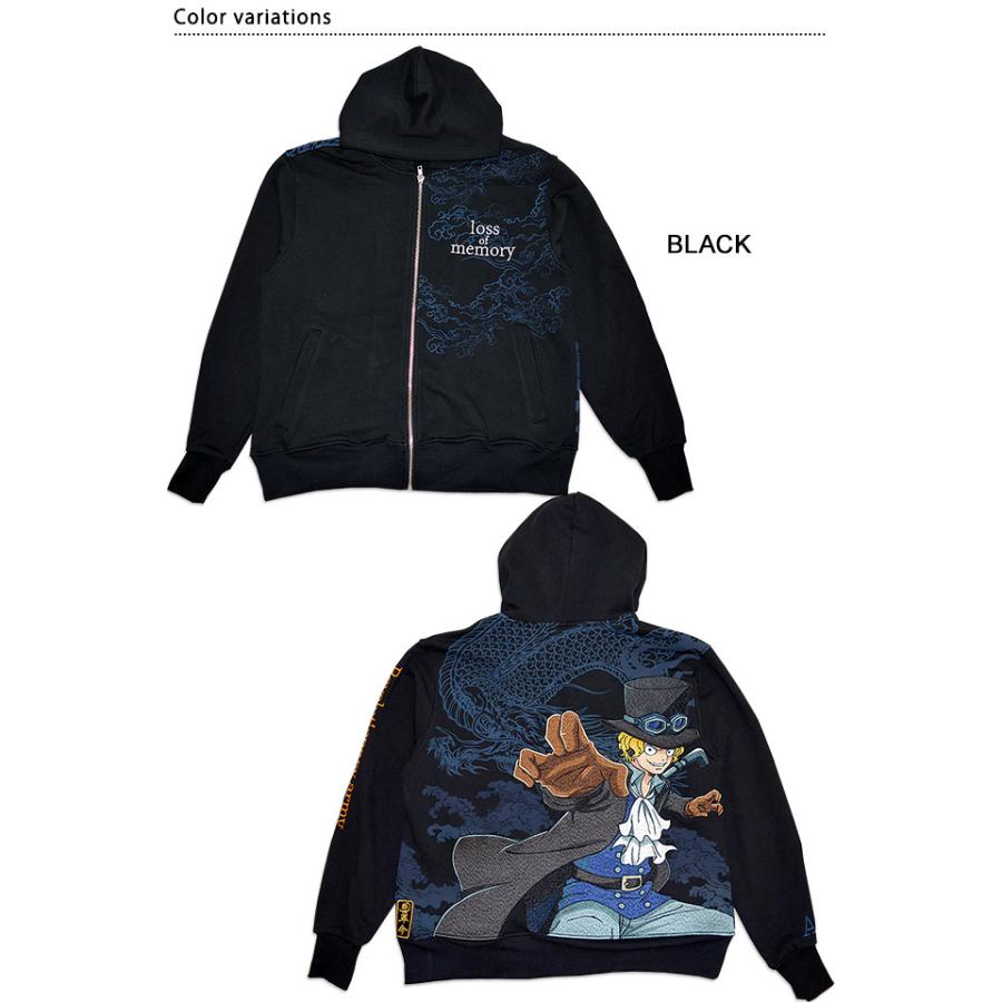 絡繰魂 One Piece 竜爪拳のパーカー サボ 絡繰魂 4096 和柄 和風 刺繍 ワンピース からくり Kkd M103 サクラスタイル 通販 Yahoo ショッピング