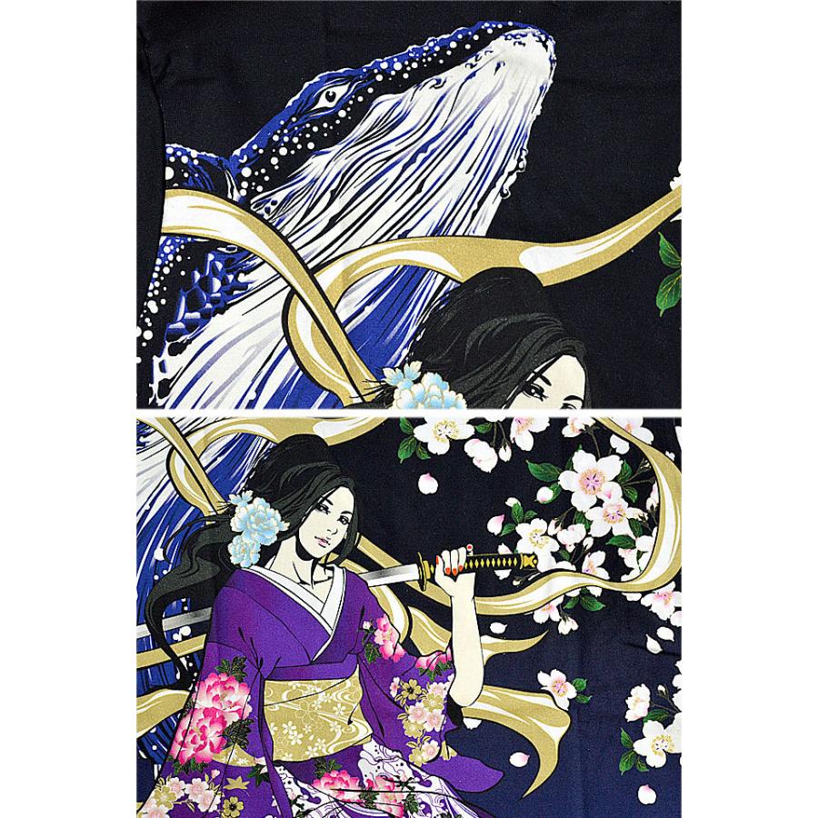 抜刀娘 妃那アマビエ長袖tシャツ 抜刀娘 2112 和柄 和風 ロングtシャツ あまびえ 妖怪 Kkd M191 サクラスタイル 通販 Yahoo ショッピング