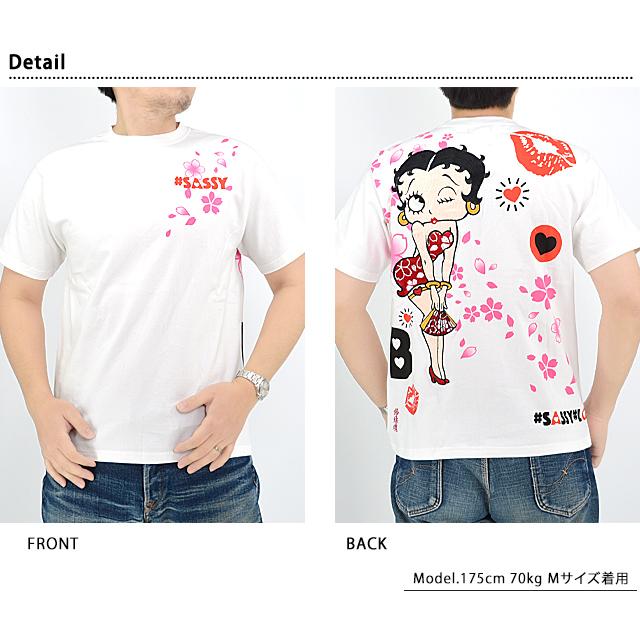 BETTY BOOP×絡繰魂 BETTY半袖Tシャツ 絡繰魂 232003 和柄 和風