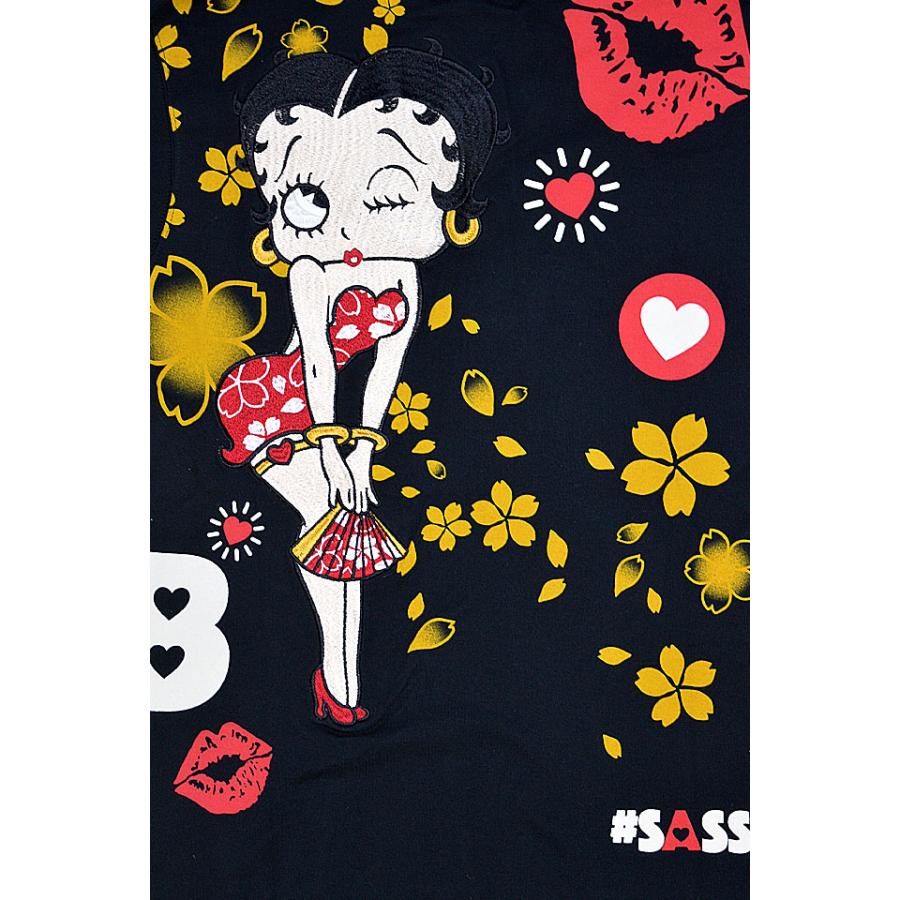 BETTY BOOP×絡繰魂 BETTY半袖Tシャツ 絡繰魂 232003 和柄 和風