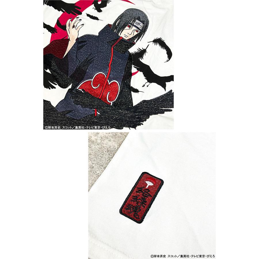 NARUTO×絡繰魂 【うちはイタチ】暁半袖Tシャツ 絡繰魂 242004 和