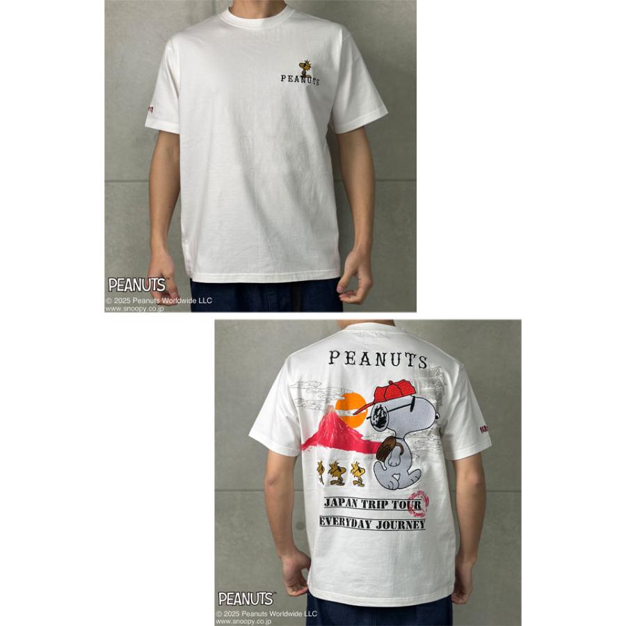 絡繰魂×スヌーピーコラボ NIPPON JOURNEY半袖Tシャツ 絡繰魂 252076 和