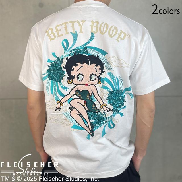 BETTY BOOP×絡繰魂 FLOWER半袖Tシャツ 絡繰魂 252081 和柄 和風