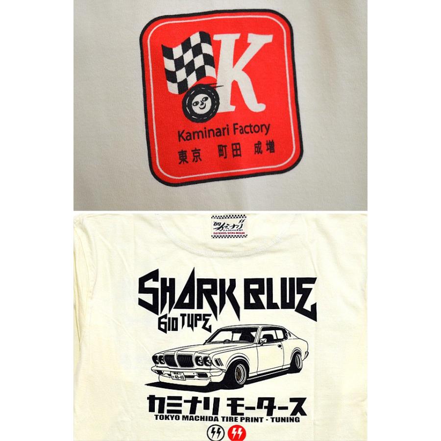 サメブル長袖tシャツ カミナリ Kmlt 192 雷 ロングtシャツ エフ商会 昭和 旧車 レトロ Kmn M サクラスタイル 通販 Yahoo ショッピング