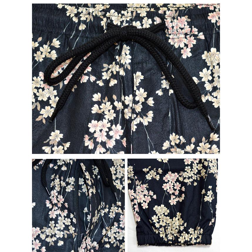 衣櫻 イージーパンツ 和柄リラックスパンツ 和柄 和風 日本製