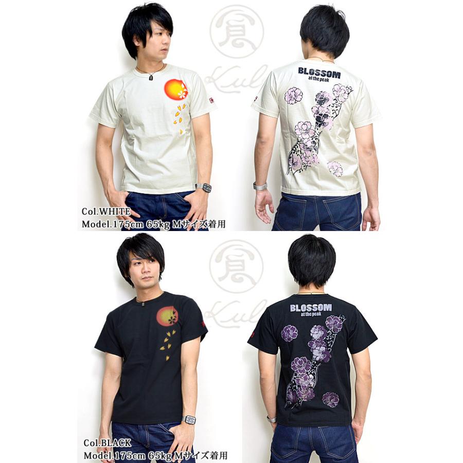 Blossom桜柄半袖tシャツ 備中倉敷工房 倉 和柄 和風 サクラ さくら Kur M サクラスタイル 通販 Yahoo ショッピング