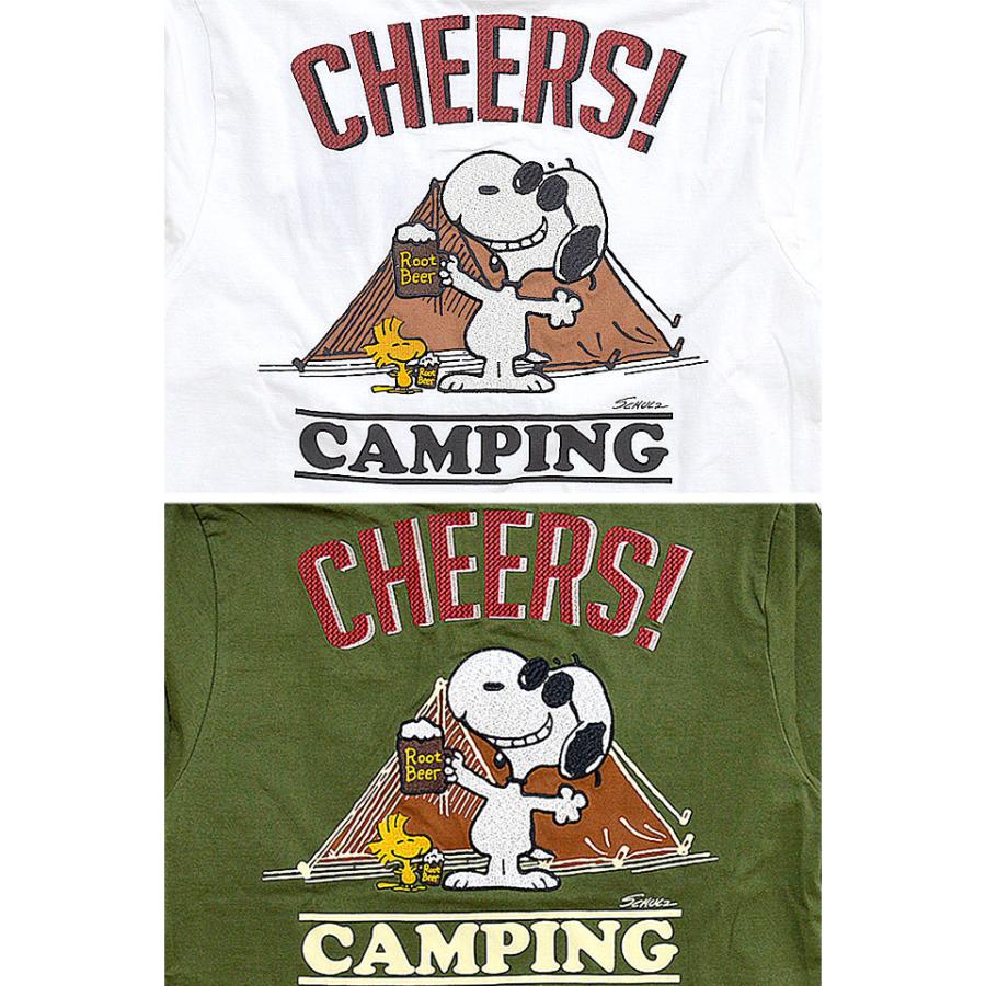 ロウブロウナックル スヌーピー Cheers長袖tシャツ ロウブロウナックル 刺繍 ピーナッツ ロングtシャツ Lbk M サクラスタイル 通販 Yahoo ショッピング