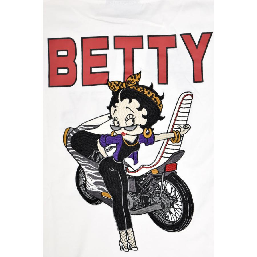 LBK×BETTY ぶっちぎりセクシーヤンキーBETTYロングTシャツ ロウブロウ
