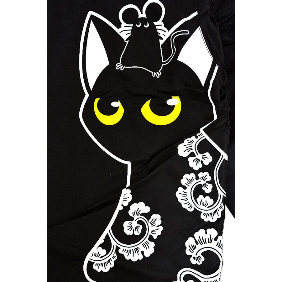 ラミ＆ラムジャケット LIN AL-75020 アウター 黒猫 ネコ ねこ 鼠 ネズミ ラミ＆ラムジャケット LIN AL-75020 アウター 黒猫 ネコ ねこ 鼠