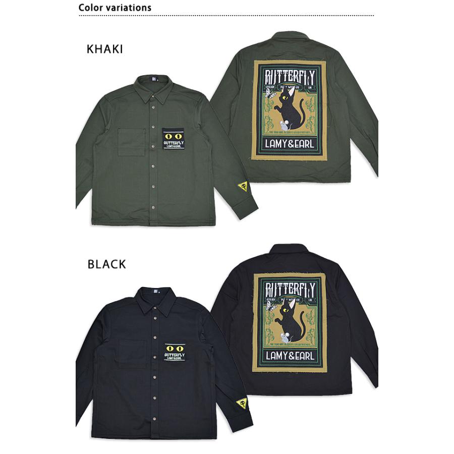 ラミ＆アール パッケージ長袖シャツ LIN AL-75080 猫 ネコ 鼠 ネズミ