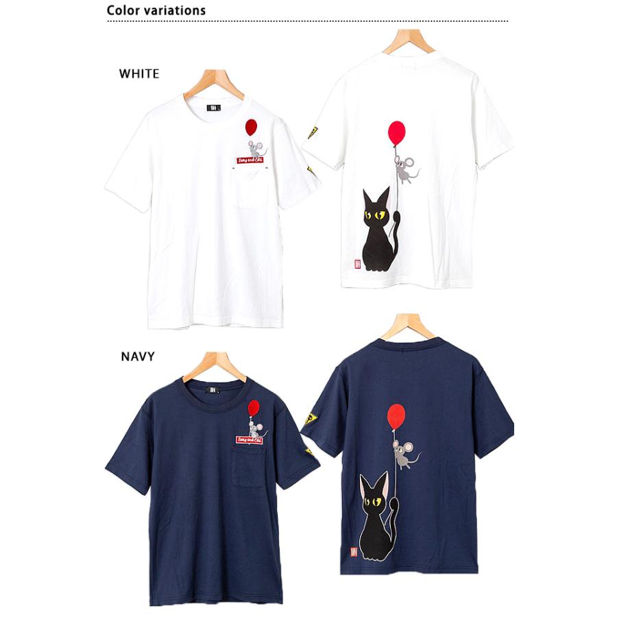 ラミ＆アール「飛んで見たいのでアール！」フェイクポケ半袖Tシャツ