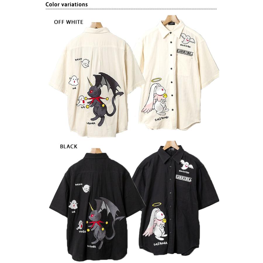 【ビアズリー】24SS イニシャルフレアTシャツ 美品 刺繍 白 半袖 ビアズリー(BEARDSLEY) | カットソー・Tシャツ/トップスの通販