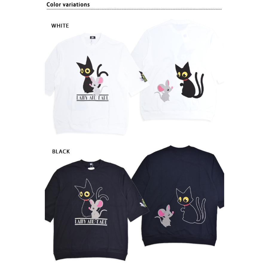 ラミ＆アール 新しいラミ降臨オーバーサイズ半端袖Tシャツ LIN AL