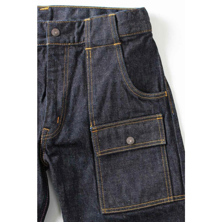 15.7oz特濃インディゴ出陣ブッシュパンツ 桃太郎ジーンズ 1405SP MOMOTARO JEANS 日本製 岡山 倉敷 デニム｜sakurastyle｜05