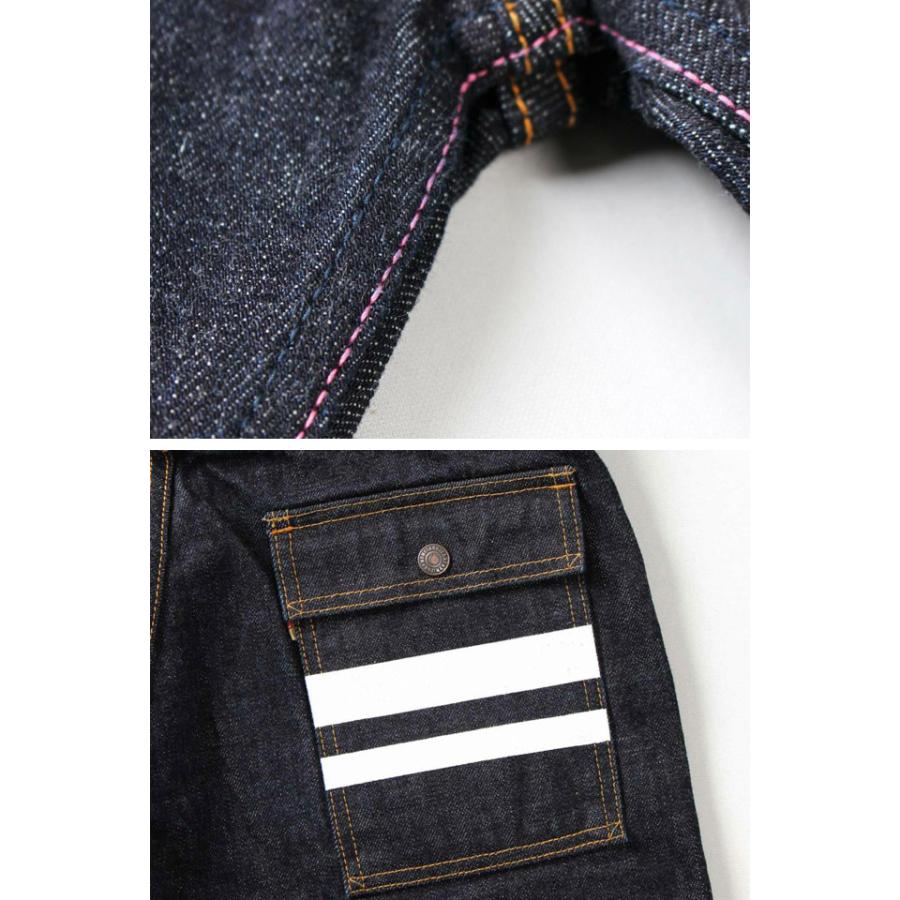 15.7oz特濃インディゴ出陣ブッシュパンツ 桃太郎ジーンズ 1405SP MOMOTARO JEANS 日本製 岡山 倉敷 デニム｜sakurastyle｜06