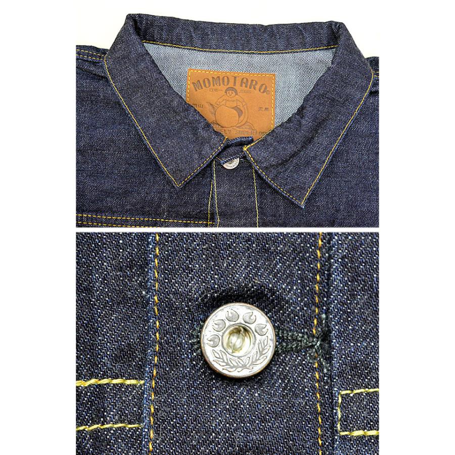 桃太郎ジーンズ 特濃ブルー13oz セルヴィッジデニムジャケット 桃太郎ジーンズ 特濃ブルー13oz セルヴィッジデニムジャケット