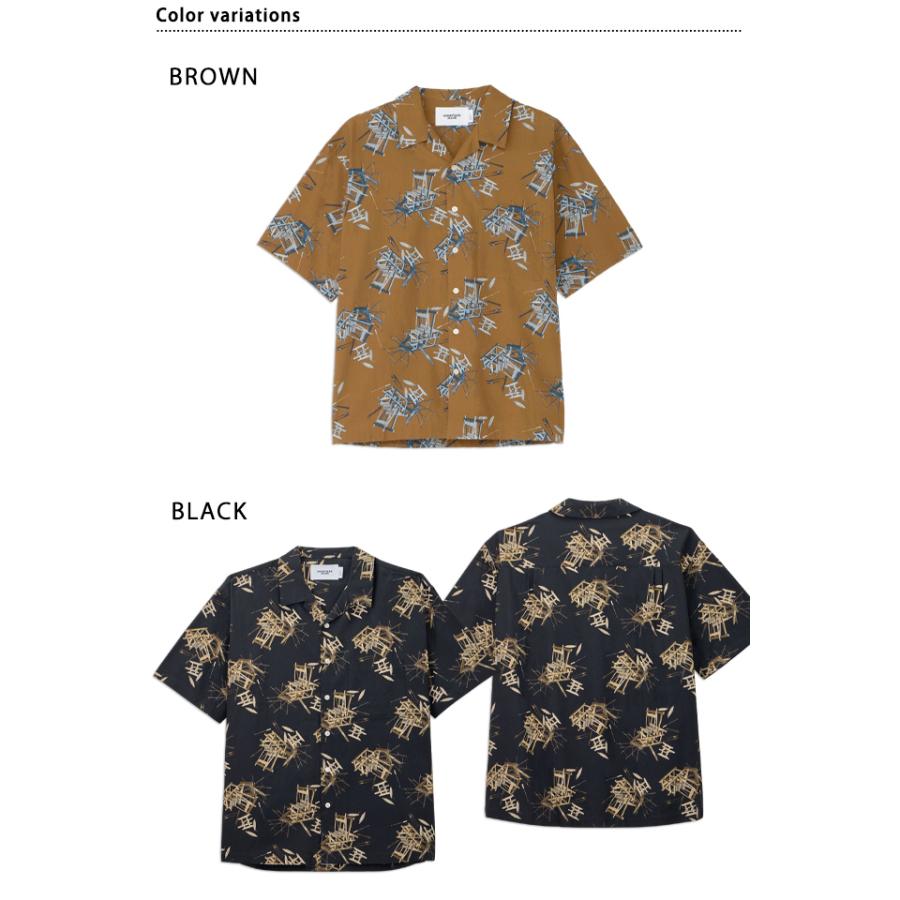 桃太郎ジーンズ（MOMOTARO JEANS） コットンレーヨン半袖シャツ