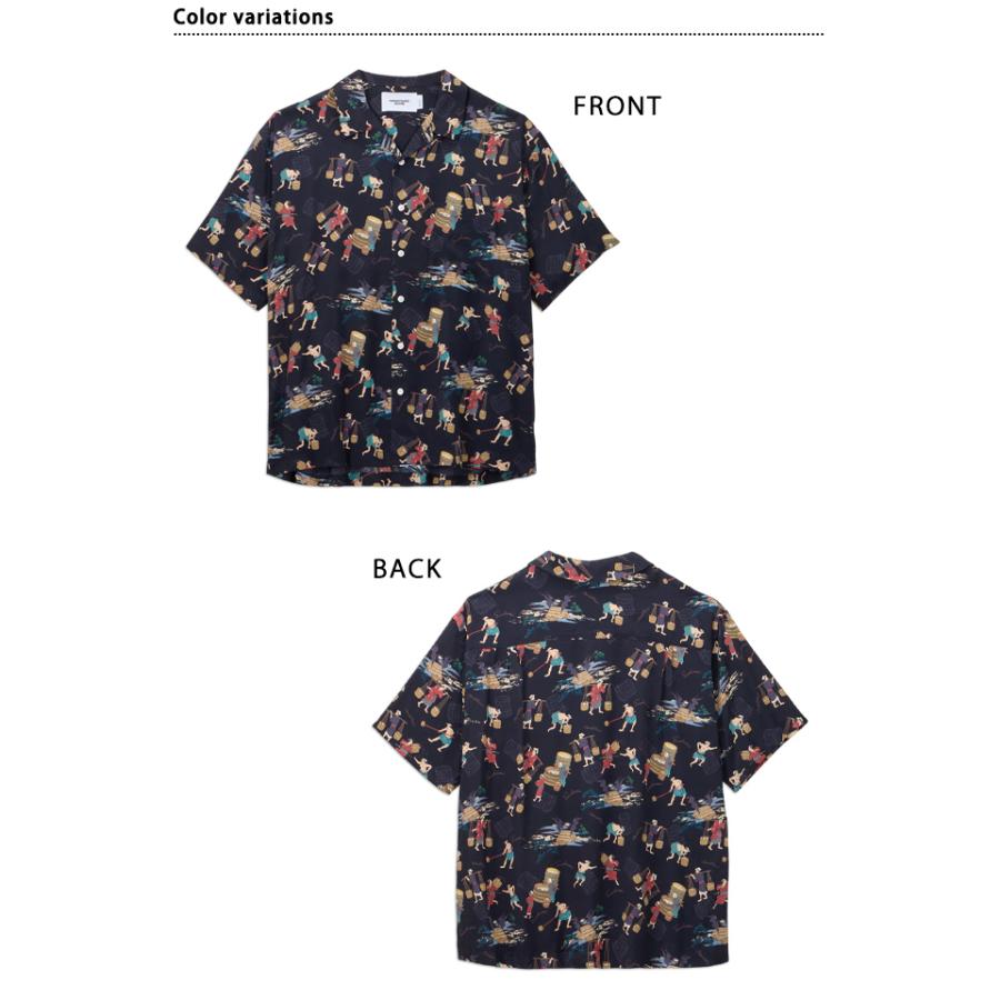 桃太郎ジーンズ（MOMOTARO JEANS） レーヨンアロハシャツ MMSS6005