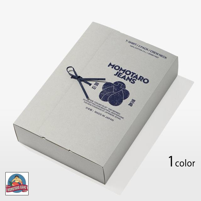 桃太郎ジーンズ（MOMOTARO JEANS） 2-PACKラウンドボディ半袖Tシャツ 