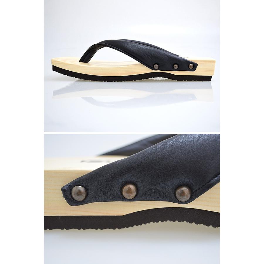 下駄「スムース革」 mizutori 水鳥工業 SA-06 日本製 国産 メンズ 夏 履物 送料無料[mij_g][mij] 下駄「スムース革」 mizutori 水鳥工業 SA-06 日本製 国産 メンズ 夏