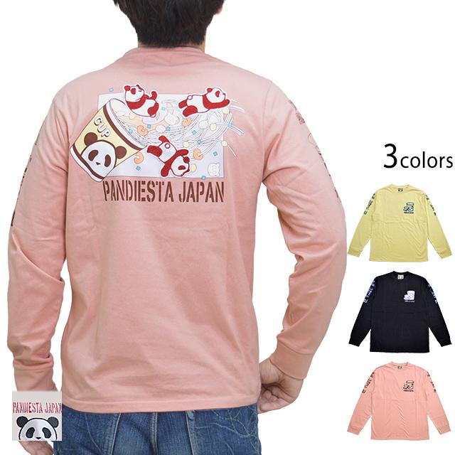 開運 招き熊猫ロングTシャツ PANDIESTA JAPAN 544202 パンディエスタ
